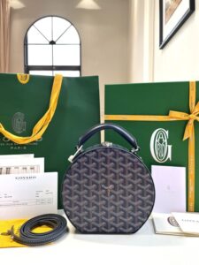 Replica Goyard Alto Box Dark Blue - 1:1 premium replica handbag