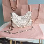Replica Miu Miu Matelassé Pearl White - high-end replica designer purse