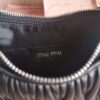 Replica Miu Miu Matelassé Pearl Black - high-end replica designer purse