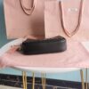 Replica Miu Miu Matelassé Pearl Black - top-grade luxury bag dupe