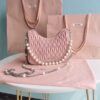 Fake Miu Miu Matelassé Pearl Pink - designer handbag clone