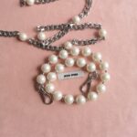 Replica Miu Miu Matelassé Pearl Blue - high-quality designer bag dupe