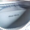 Fake Miu Miu Matelassé Pearl Blue - designer handbag clone