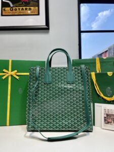 Replica Goyard Voltaire Dark Green - affordable luxury replica bag