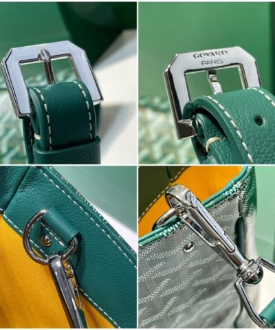 Replica Goyard Voltaire Dark Green - elite factory replica handbag