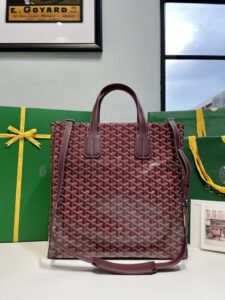 Replica Goyard Voltaire Dark Bordeaux - top-grade luxury bag dupe