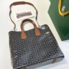 Replica Goyard Voltaire Dark Brown - best quality fake designer bag