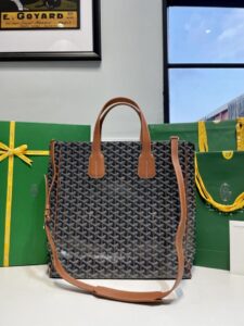 Replica Goyard Voltaire Dark Brown - best quality fake designer bag