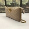 Replica Gucci Marmont Matelasse Wallet On Chain Beige - high-end replica designer purse