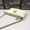 Replica Gucci Marmont Matelasse Wallet On Chain White - 1:1 premium replica handbag