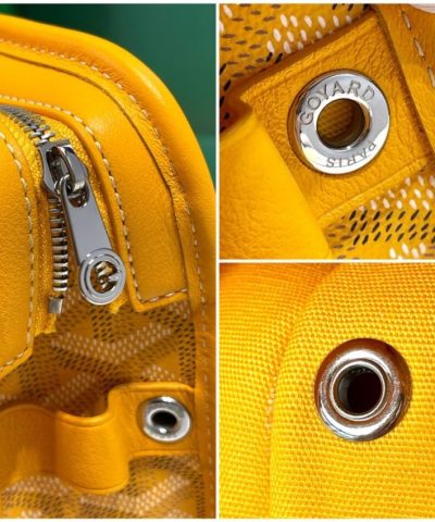 Fake Goyard Jouvence Toiletry Bag Yellow - ultra-realistic fake purse