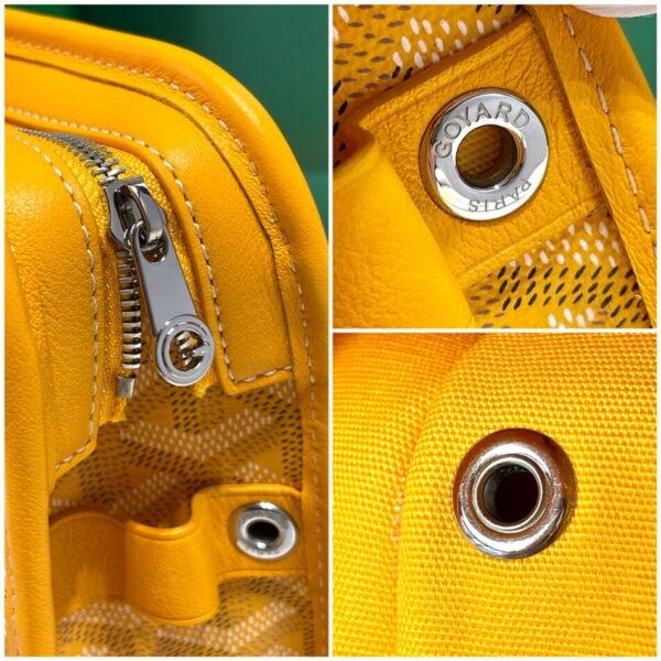 Goyard Jouvence Toiletry Bag Yellow - Image 2