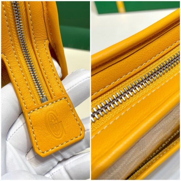 Goyard Jouvence Toiletry Bag Yellow - Image 9