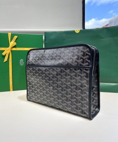 Fake Goyard Jouvence Toiletry Bag Black - top-grade luxury bag dupe