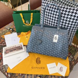 Fake Goyard Bellechasse Grey - high-end replica designer purse