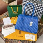 Réplica Goyard Bellechasse Blue - bolsa de luxo de primeira qualidade