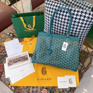 Replica Goyard Bellechasse Green - premium superclone handbag