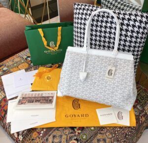 Fake Goyard Bellechasse White - affordable luxury replica bag