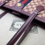 Replica Gucci Ophidia Medium Tote Red - premium superclone handbag