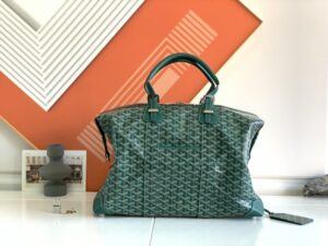 Replica Goyard Bowling 45 Bag Green - best quality fake designer bag