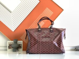 Replica Goyard Bowling 45 Bag Bordeaux - best quality fake designer bag