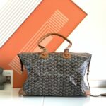 Replica Goyard Bowling 45 Bag Brown