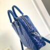 Fake Goyard Ambassade Briefcase Blue - 1:1 premium replica handbag