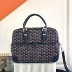 Replika teczki Goyard Ambassade w kolorze ciemnoniebieskim