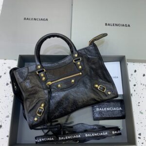 Replica Balenciaga Agneau Black - premium superclone handbag