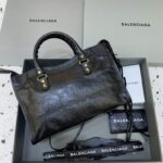Replica Balenciaga Agneau Black