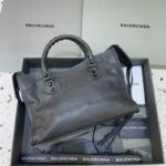 Replica Balenciaga Agneau Dark Grey - affordable luxury replica bag