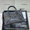 Fake Balenciaga Agneau Dark Grey - designer handbag clone