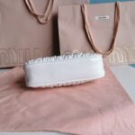 Replica Miu Miu Matelassé League White - premium superclone handbag