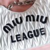 Replica Miu Miu Matelassé League White - 1:1 premium replica handbag