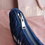 Replica Miu Miu Matelassé Denim Blue - high-quality designer bag dupe