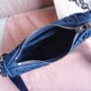 Fake Miu Miu Matelassé Denim Blue - 1:1 premium replica handbag