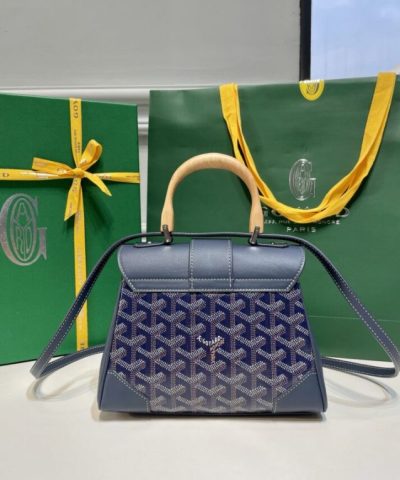Fake Goyard Saigon Souple Mini Dark Blue - best quality fake designer bag