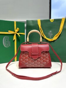 Replica Goyard Saigon Souple Mini Red - premium superclone handbag