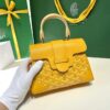 Fake Goyard Saigon Souple Mini Yellow - premium superclone handbag