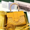 Fake Goyard Saigon Souple Mini Yellow - best quality fake designer bag