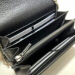 Replica Gucci Dionysus GG Chain Wallet Denim Black - high-quality designer bag dupe