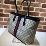 Replica Gucci Ophidia Medium Tote Black - affordable luxury replica bag