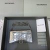 Replica Balenciaga Hourglass On Chain Silver - high-end replica designer purse