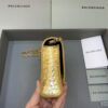 Replica Balenciaga Hourglass On Chain Gold - ultra-realistic fake purse