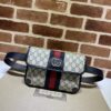 Fake Gucci Ophidia GG Small Waist Blue - high-end replica designer purse