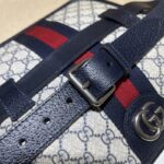 Replica Gucci Ophidia GG Small Waist Blue - affordable luxury replica bag
