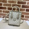 Replica Gucci Ophidia Mini Tote Bag White - top-grade luxury bag dupe