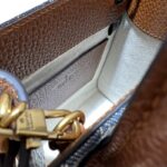 Replica Gucci Ophidia Mini Tote Bag Blue Denim - 1:1 premium replica handbag