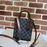 Replica Gucci Ophidia Mini Tote Bag Blue Denim