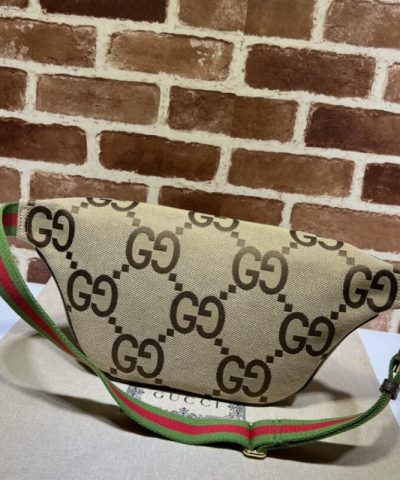 Replica Gucci Double G Waist Bag Beige - ultra-realistic fake purse